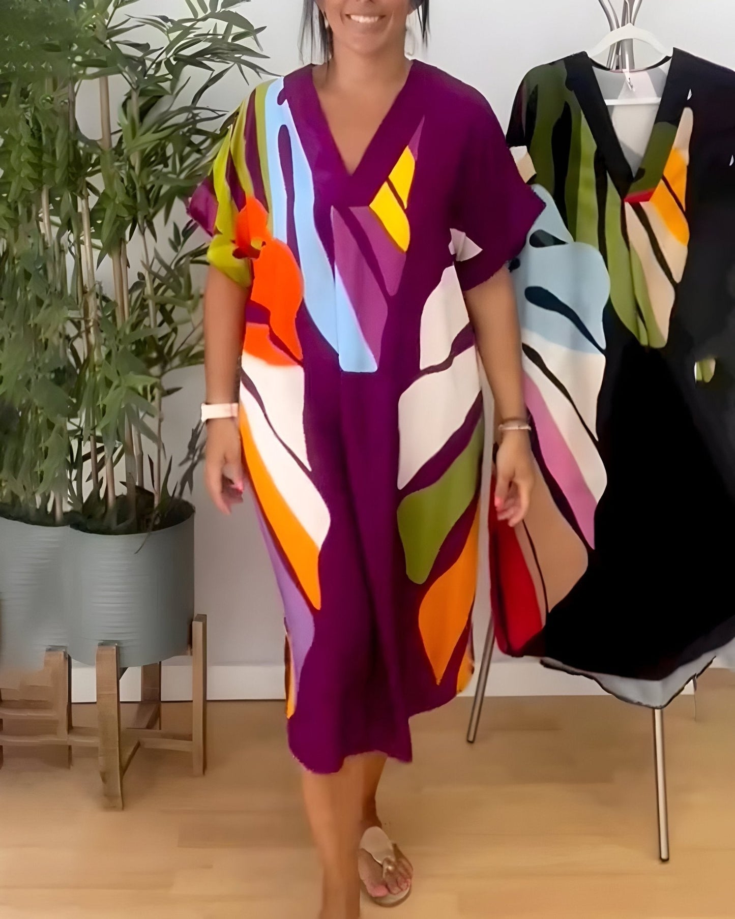 Women's Summer Maxi Dress — detail view