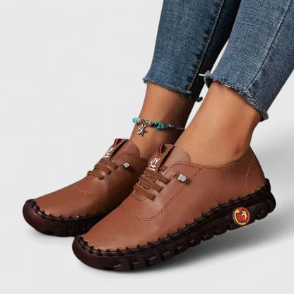 Women's Orthopedic Leather Shoes — product view