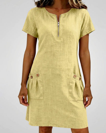 Women's Shift Mini Dress — front view