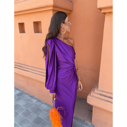 Women's Evening Maxi Dress — close-up