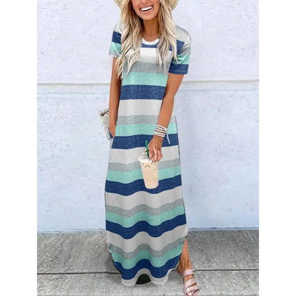 Women's Casual Summer Maxi Dress — front view