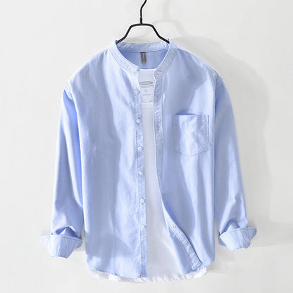 Men's Classic Fit Cotton Shirt — side view