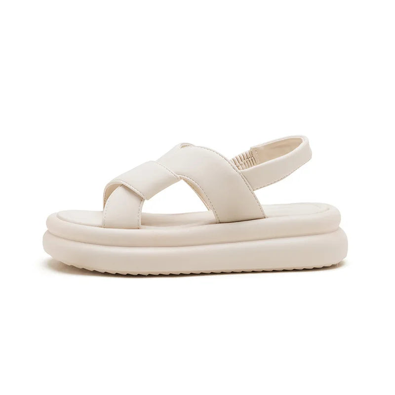 Women's Orthopedic Arch Support Wedge Sandals — close-up