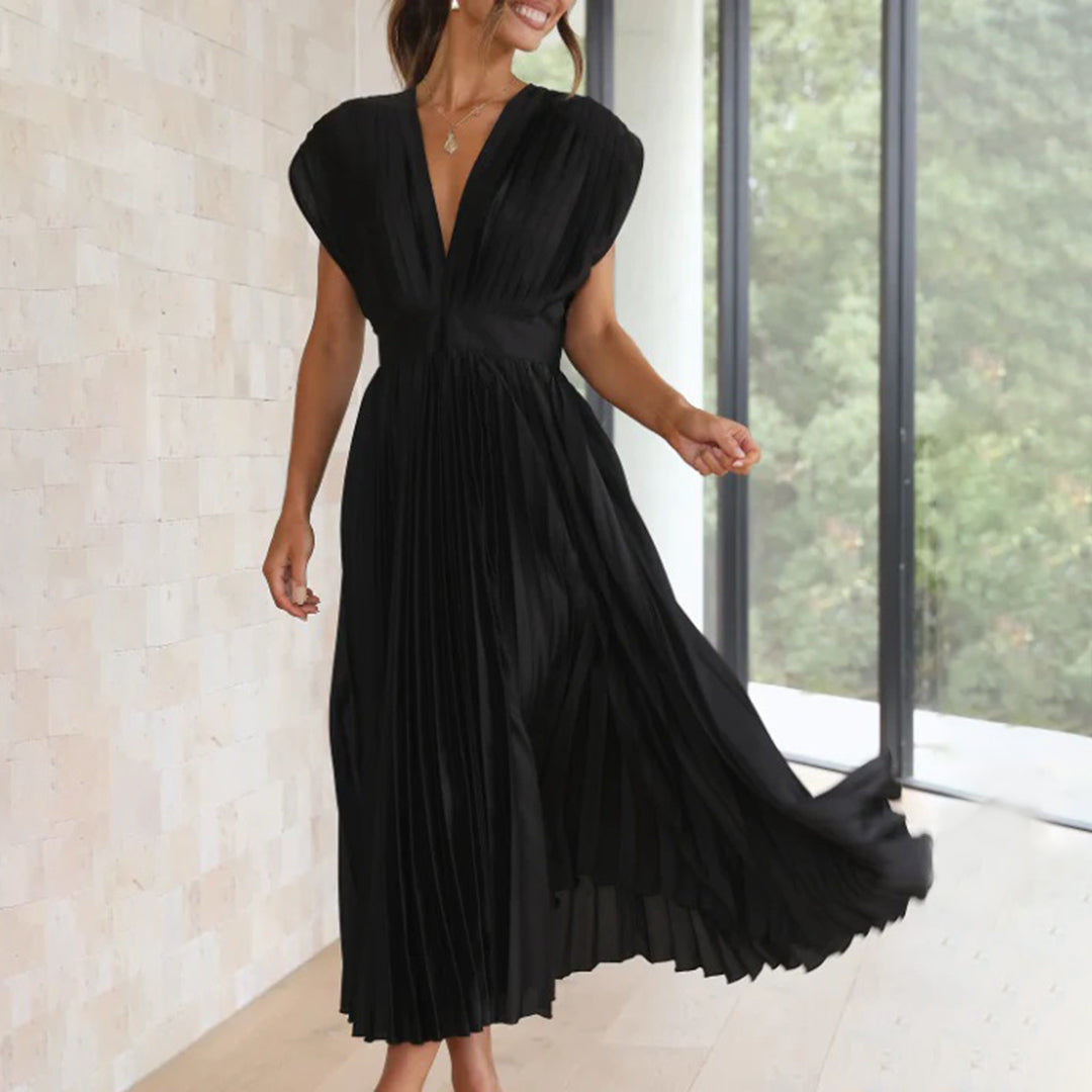 Women's Wedding Guest Midi Dress — side view