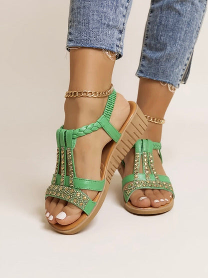 Women's Cushioned Wedge Sandals — side view
