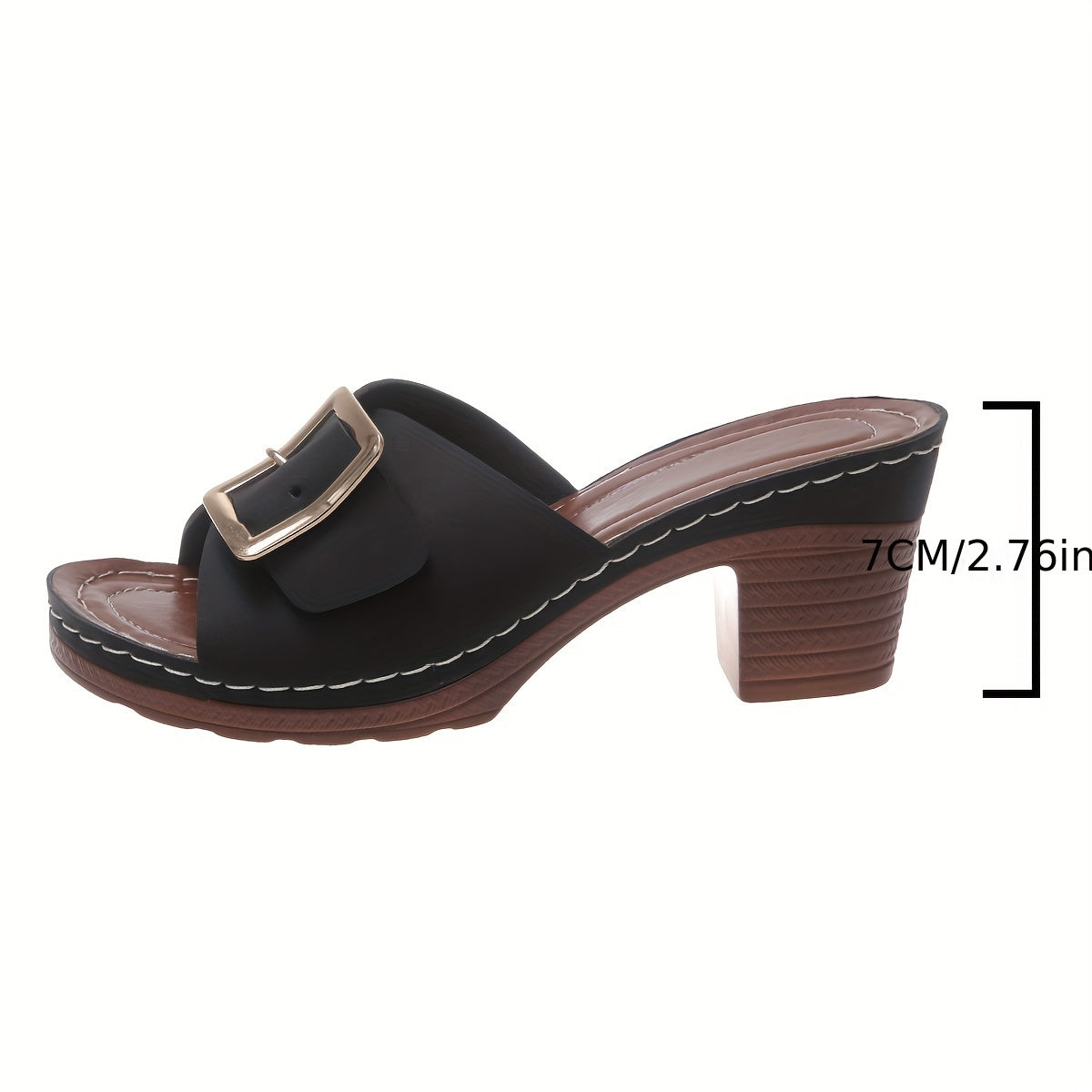 Women's Flat Strap Sandals — product view