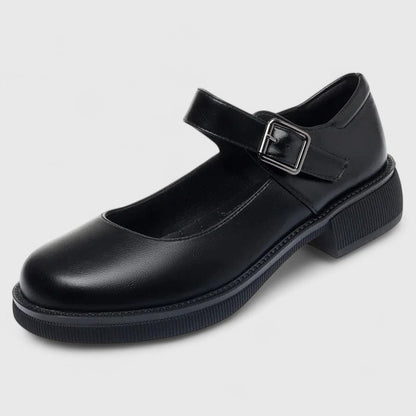 Women's Orthopedic Leather Shoes — detail view