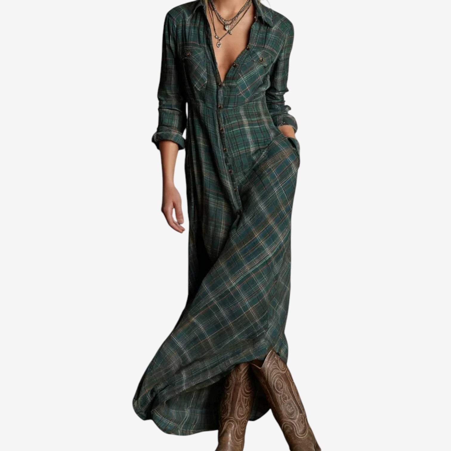 Women's Occasion-Ready Maxi Dress — close-up