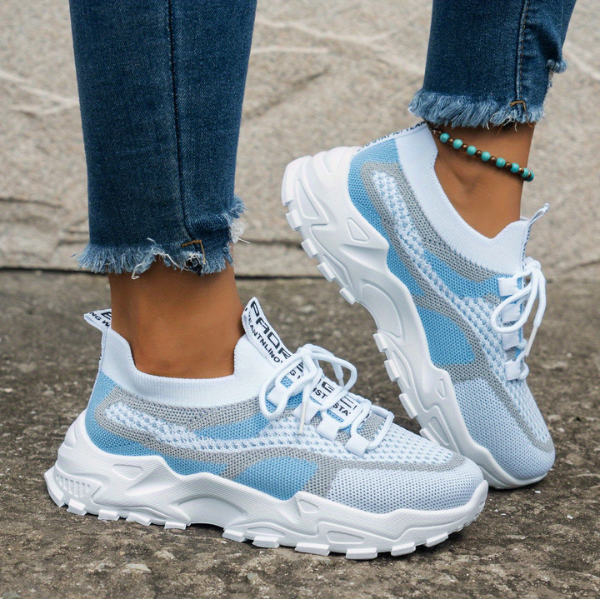 Women's Breathable Mesh Walking Sneakers — detail view