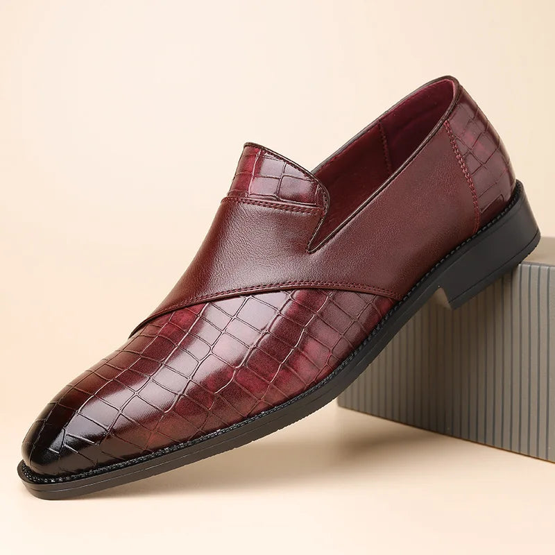 Men's Orthopedic Italian Leather Loafers — product view
