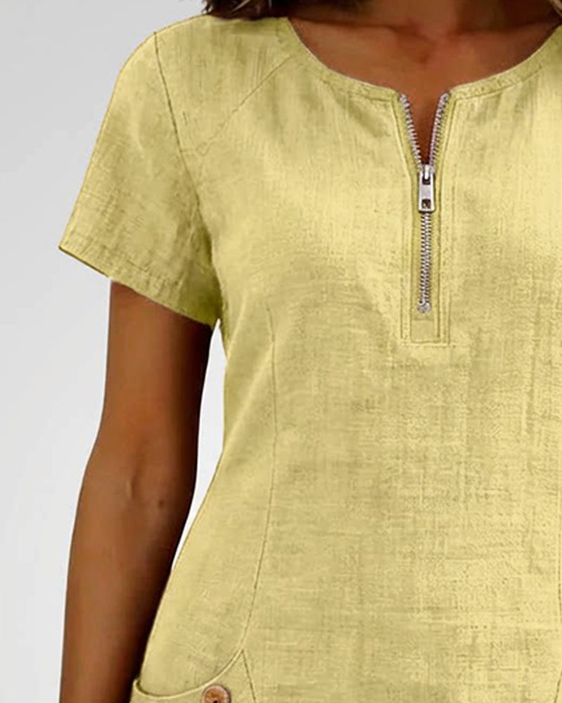 Women's Shift Mini Dress — front view