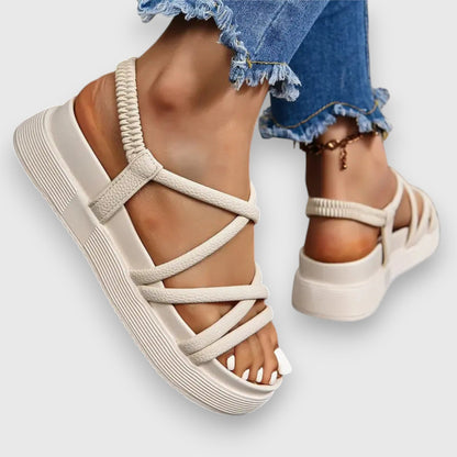 Strappy Platform Sandals for Women — product view
