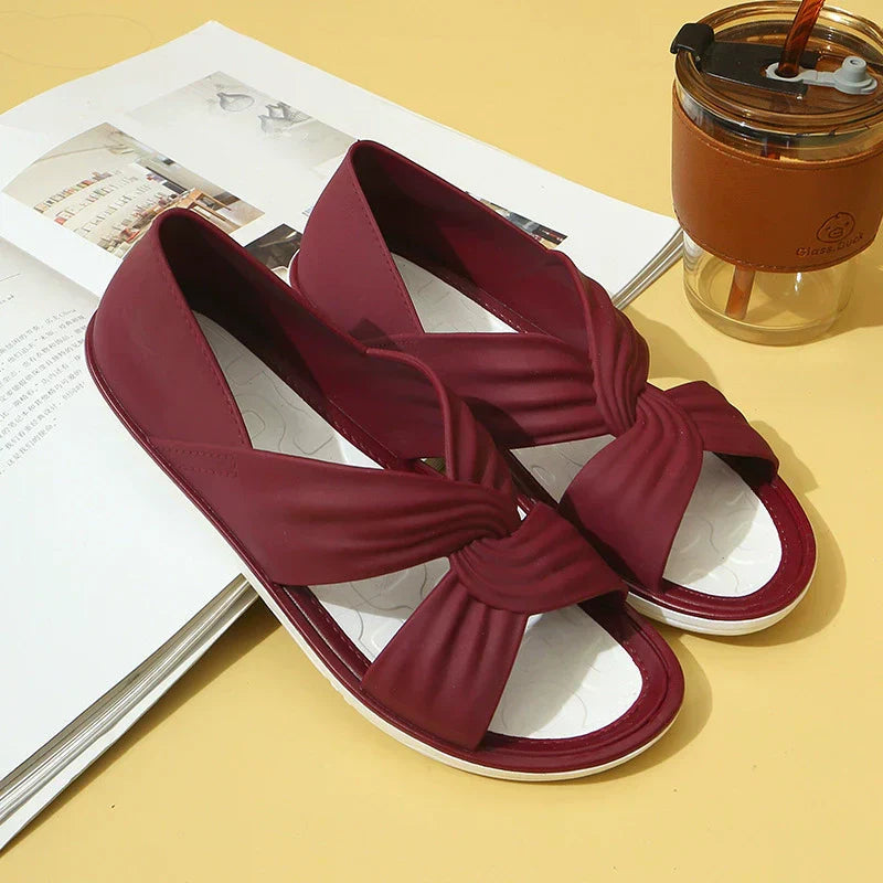 Women's Flat Sandals — side view