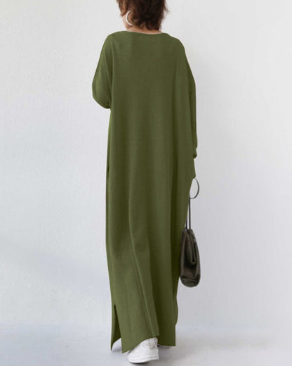 Women's Winter Elegant Occasion Maxi Dress — product view