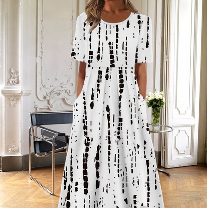 Women's Floral Summer Midi Dress — product view