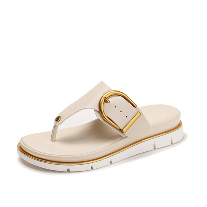 Buckle Strap Thong Sandals for Women — side view