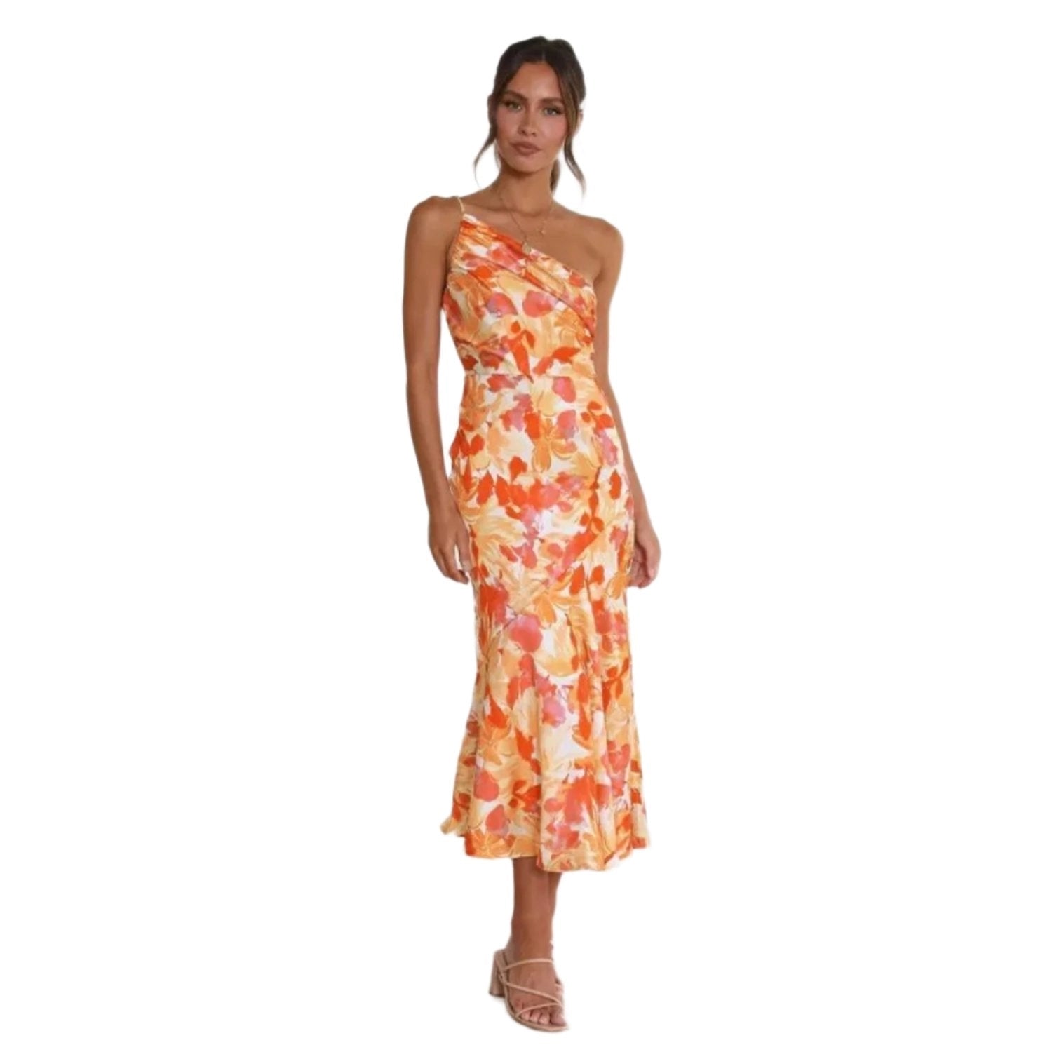 Women's Floral Summer Maxi Dress — detail view