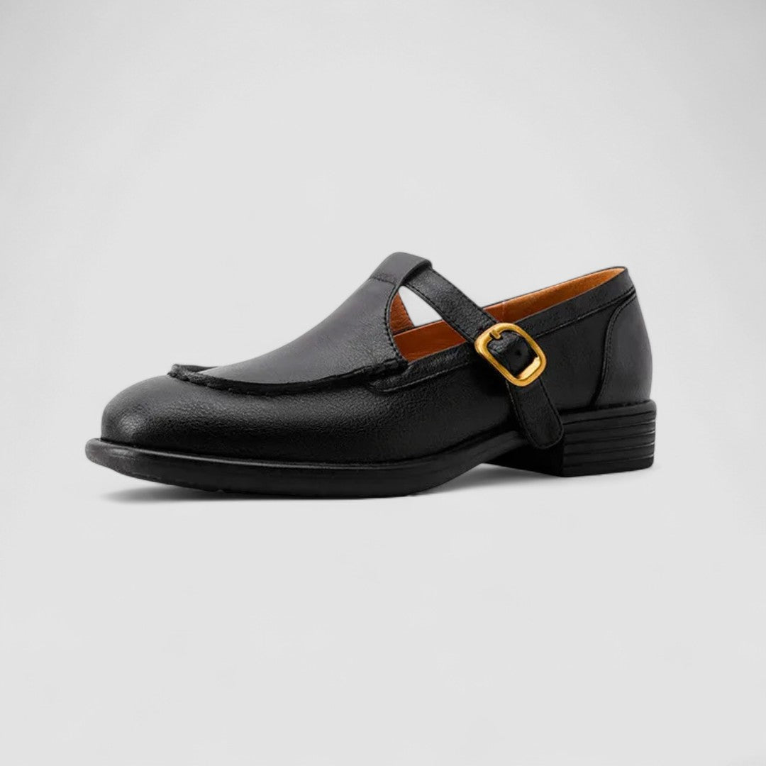 Women's Orthopedic Square Toe Mary Jane Shoes — front view