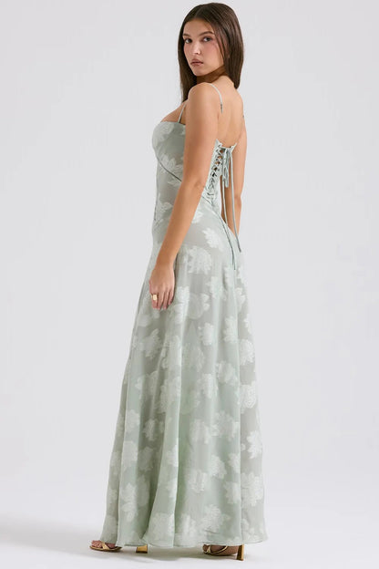 Women's Long Summer Evening Maxi Dress — product view