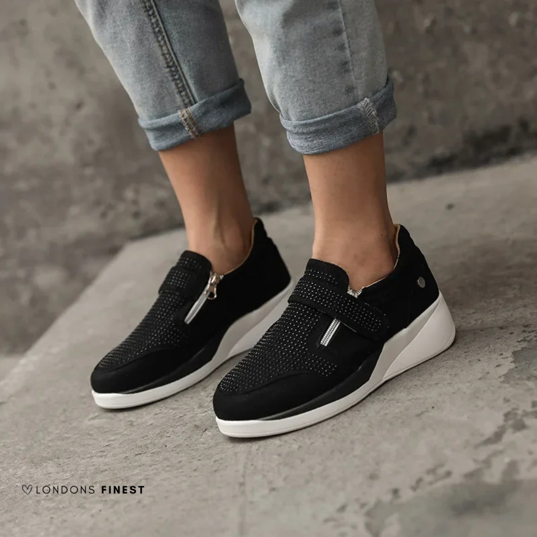 Women's Orthopedic Slip-On Shoes — side view