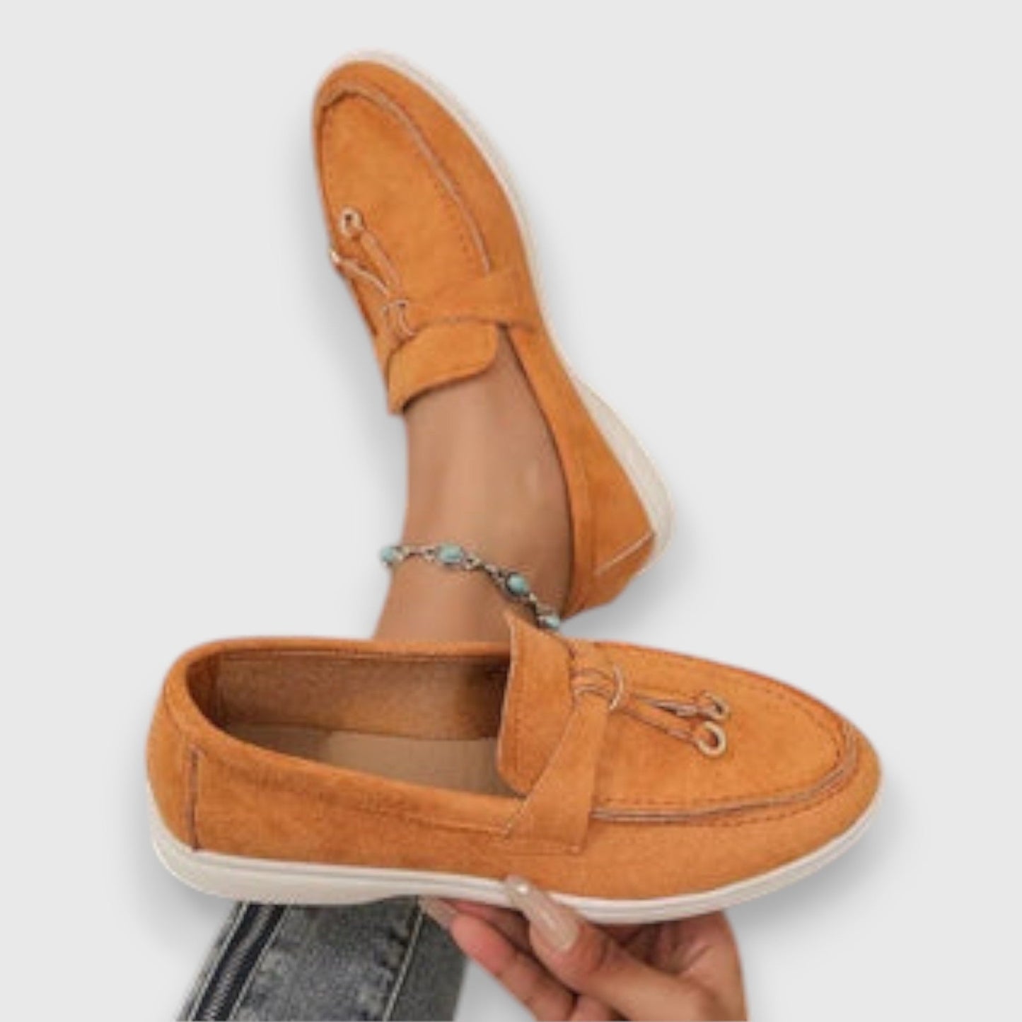 Women's Slip-On Loafers with Arch Support — side view