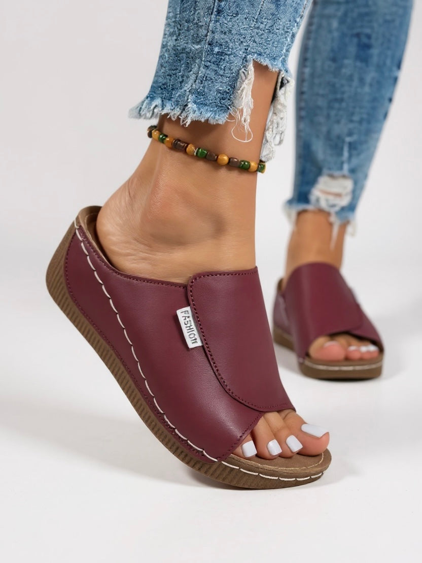 Platform Slide Sandals for Women