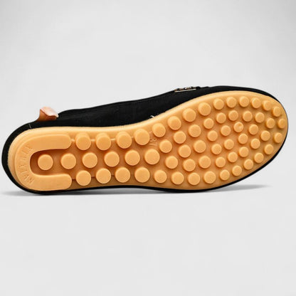 Women's Suede Slip-On Loafers — front view