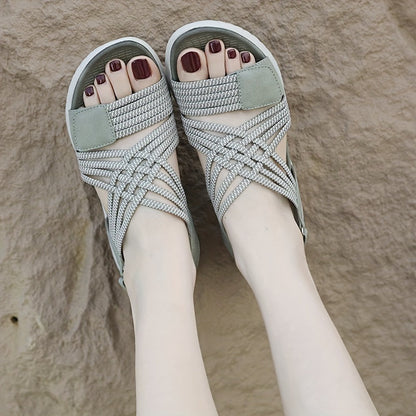 Women's Orthopedic Adjustable Sandals — front view