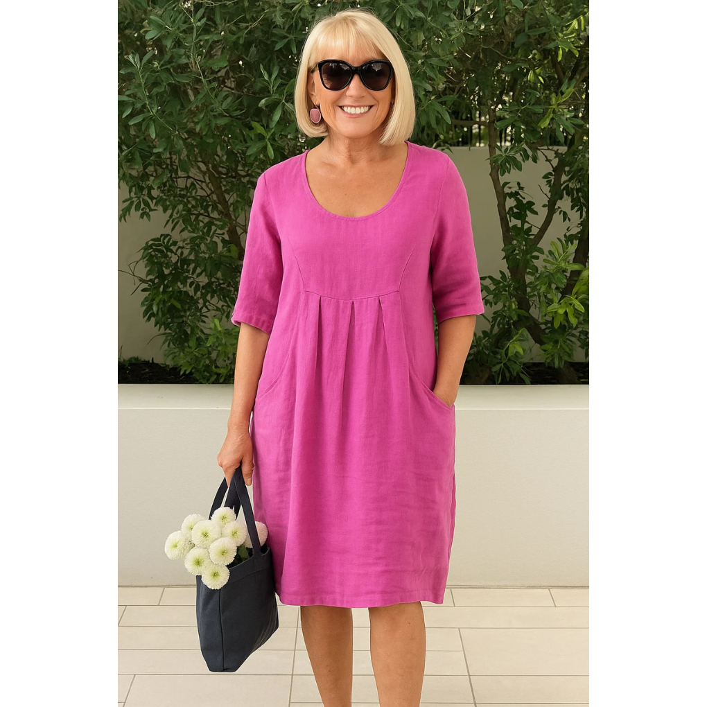 Women's Summer Casual Midi Dress — detail view