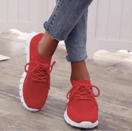 Women's Knit Sock-Fit Lightweight Sneakers — product view