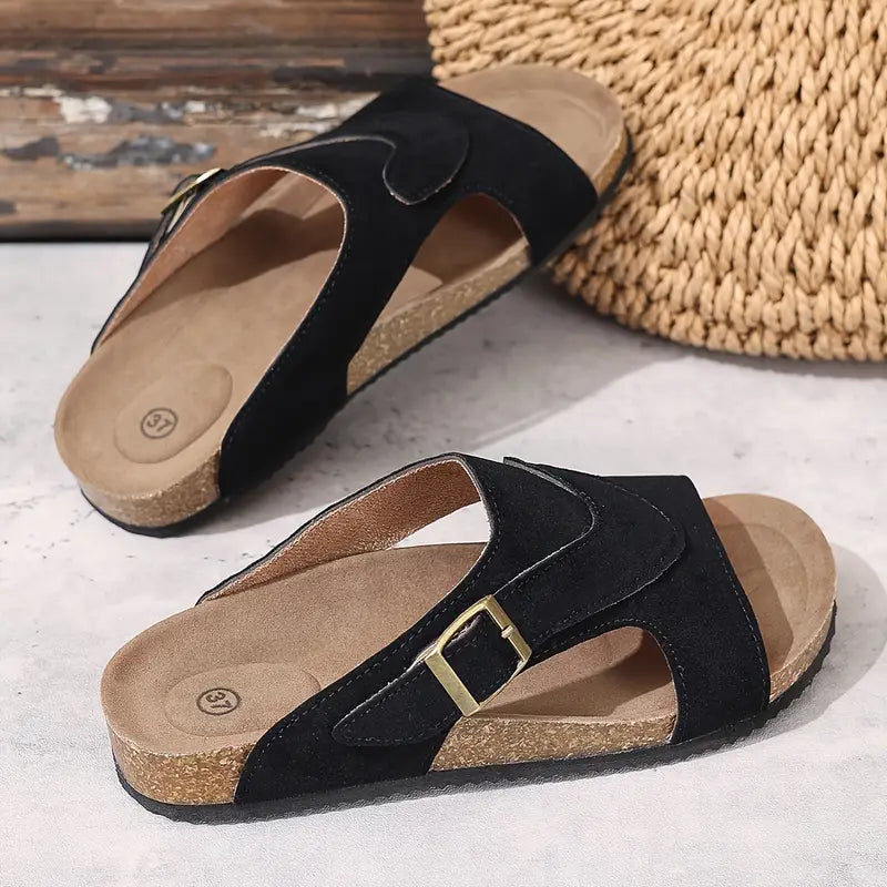 Women's Flat Sandals — front view