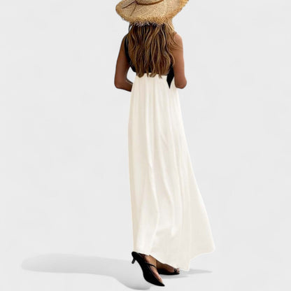 Women's Cross-Neck Evening Maxi Dress — product view
