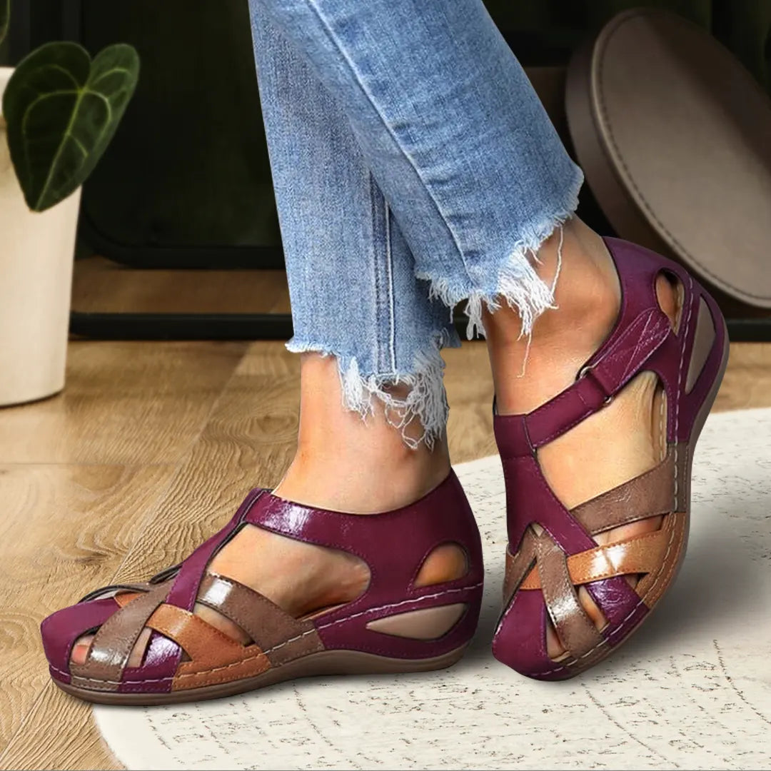 Orthopedic Closed-Toe Fisherman Sandals for Women
