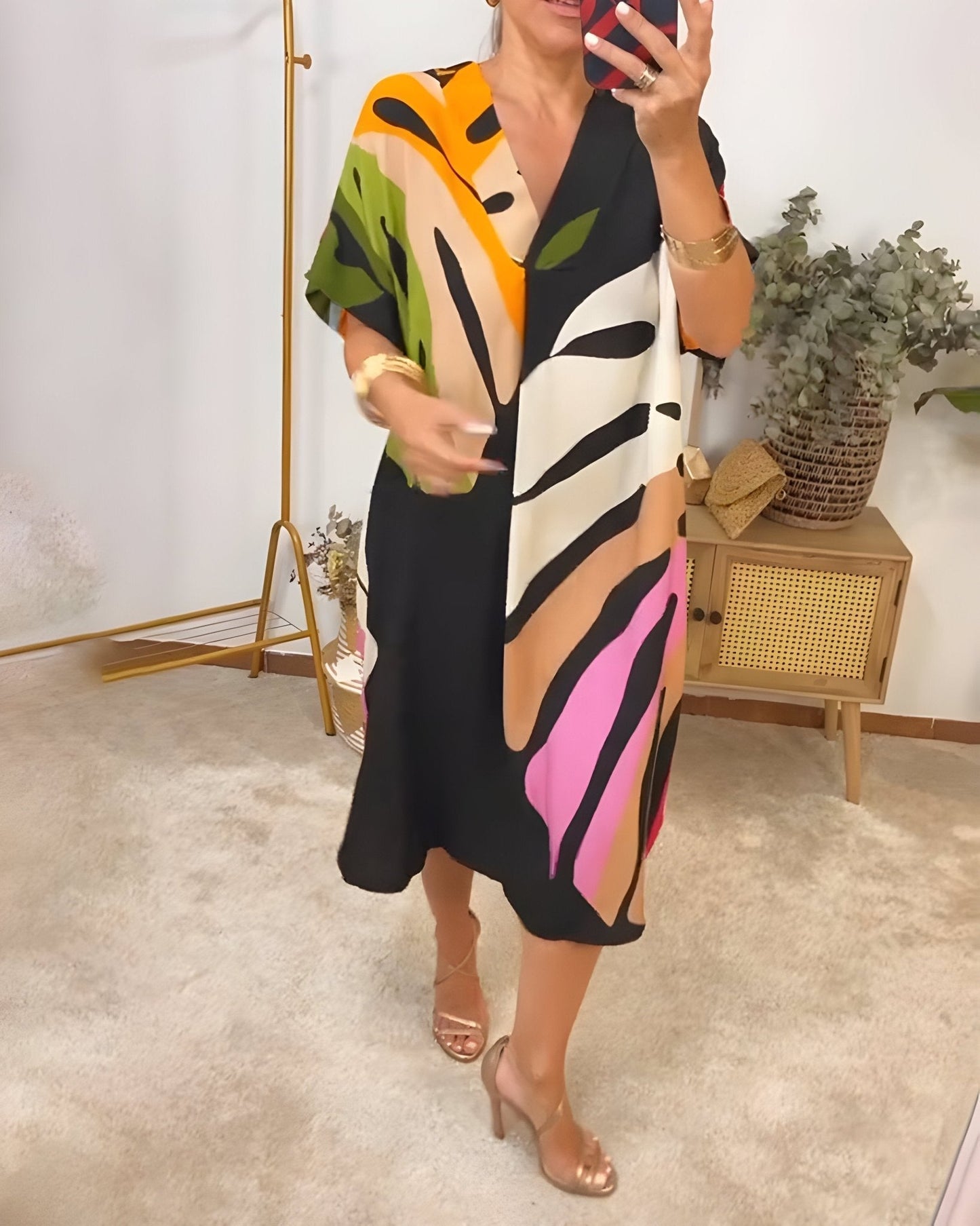 Women's Summer Maxi Dress — side view