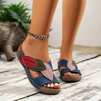 Slip-On Wedge Sandals Open Toe for Women — product view