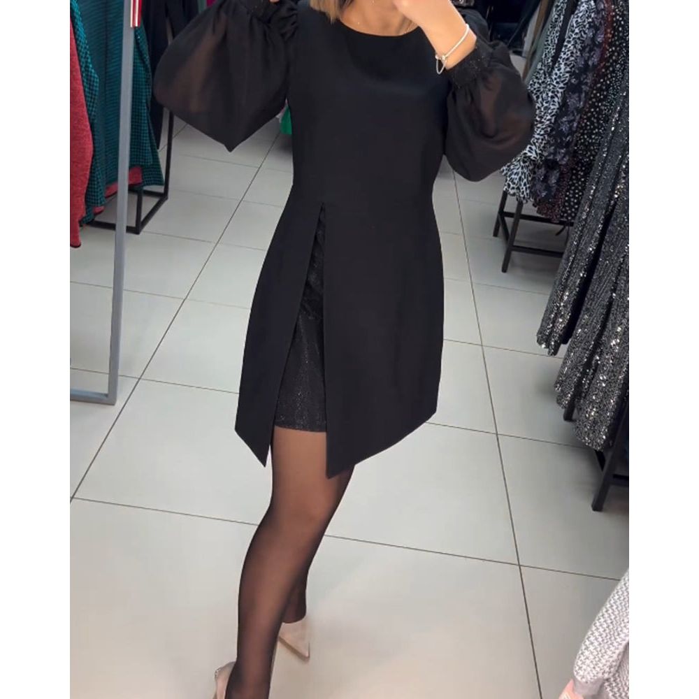 Women's Bodycon Evening Midi Dress — detail view