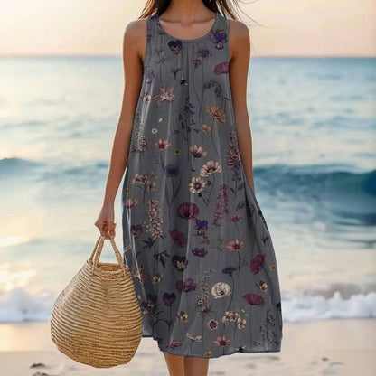 Women's Flowy Vacation Maxi Dress — product view