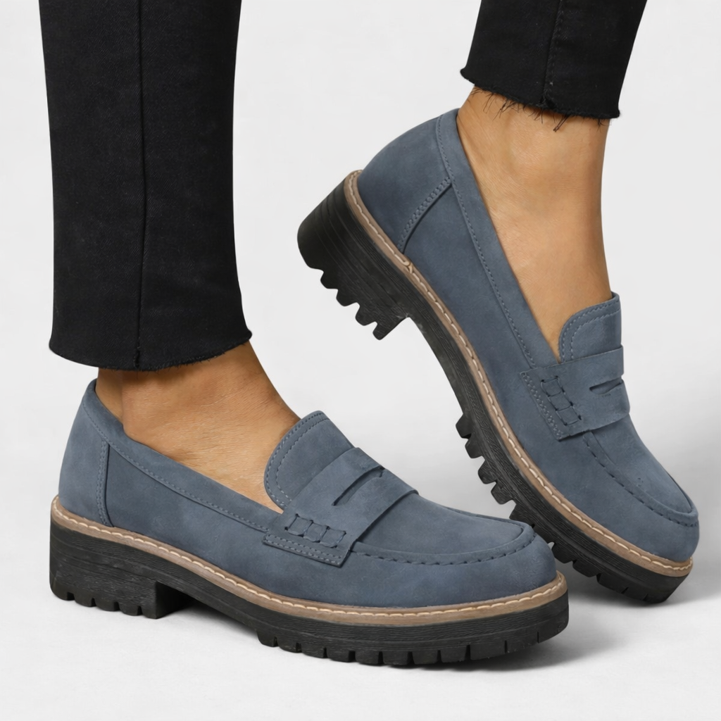 Women's Orthopedic Slip-On Loafers — detail view