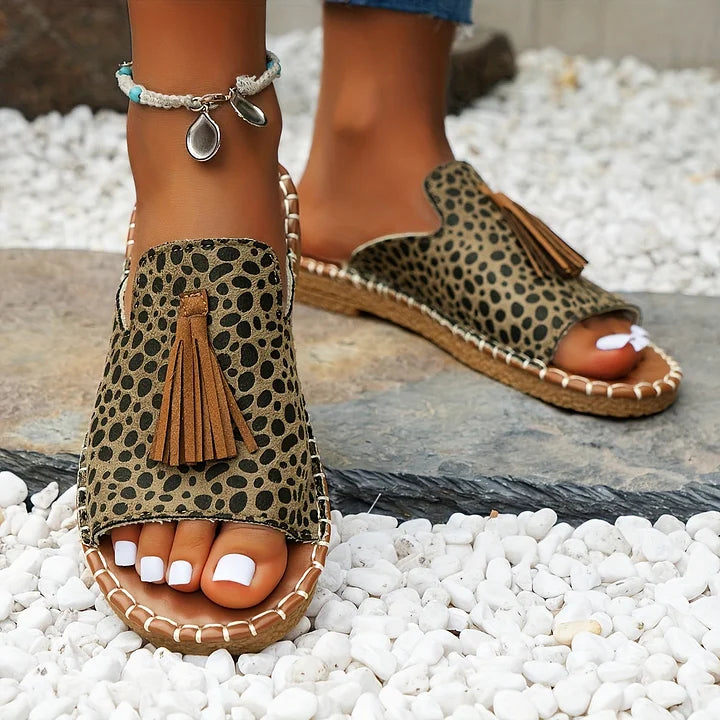 Women's Adjustable Orthopedic Flat Sandals — side view