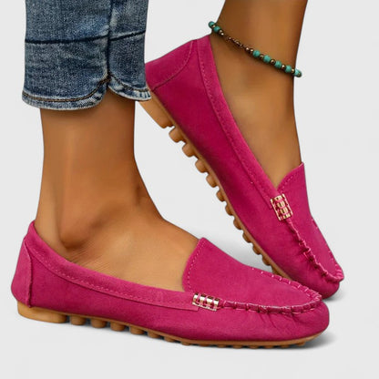 Women's Suede Slip-On Loafers — product view