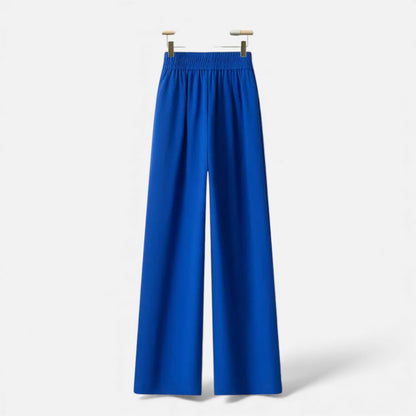 Women's High-Waist Wide-Leg Pants — close-up