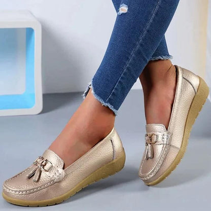 Women's Tassel Slip-On Loafers — product view