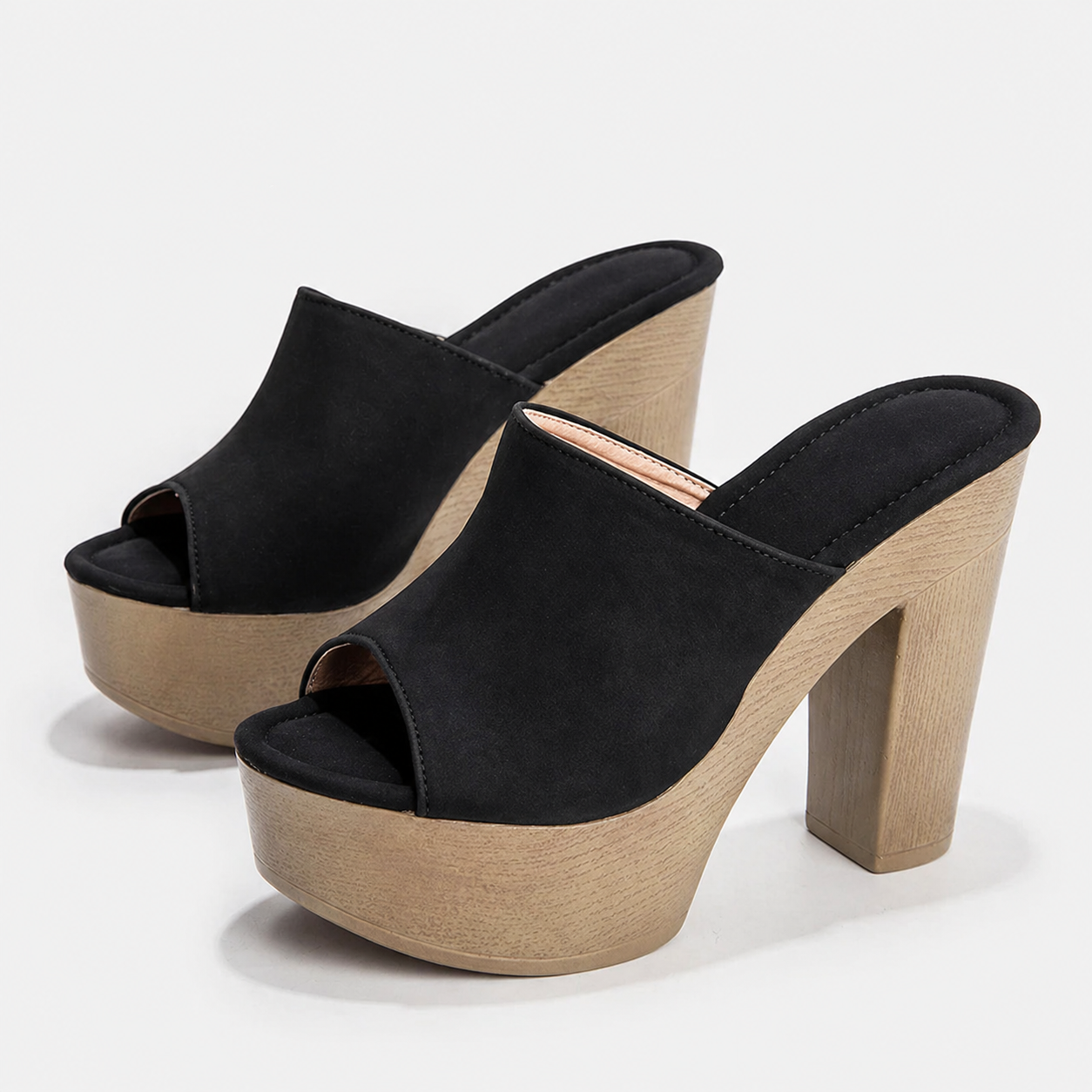 Women's Platform Flat Sandals — close-up