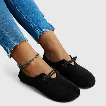 Women's Orthopedic Slip-On Loafers — front view