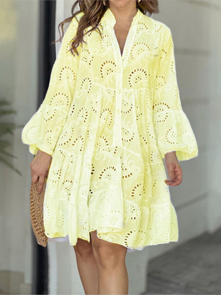 Women's Tiered Mini Dress — product view