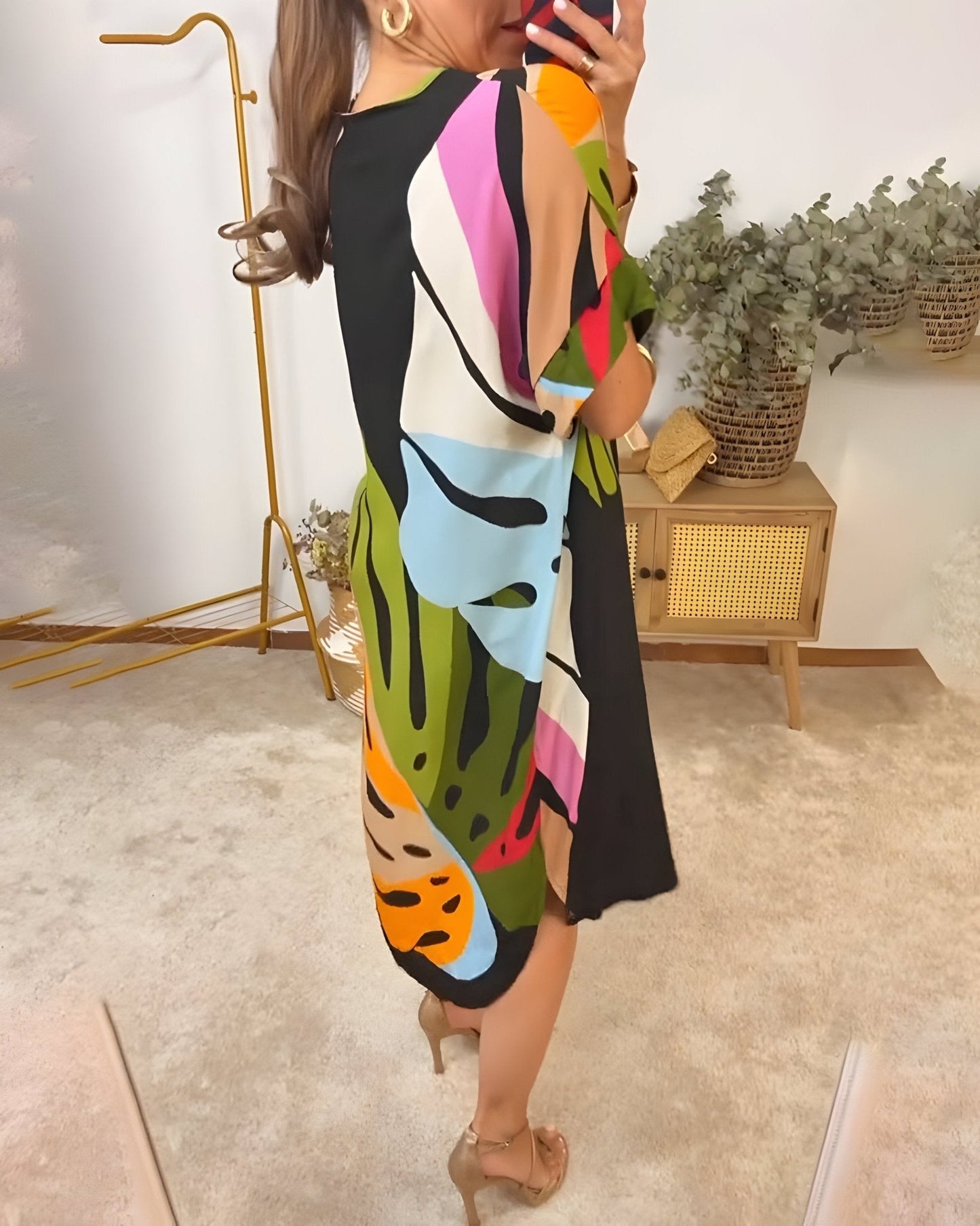 Women's Summer Maxi Dress — close-up