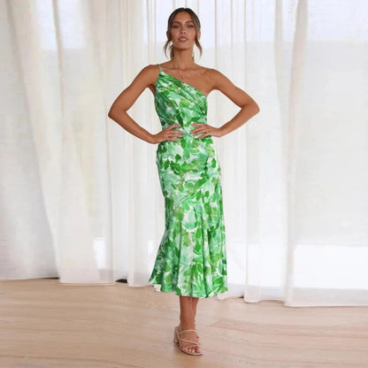 Women's Floral Summer Maxi Dress — detail view