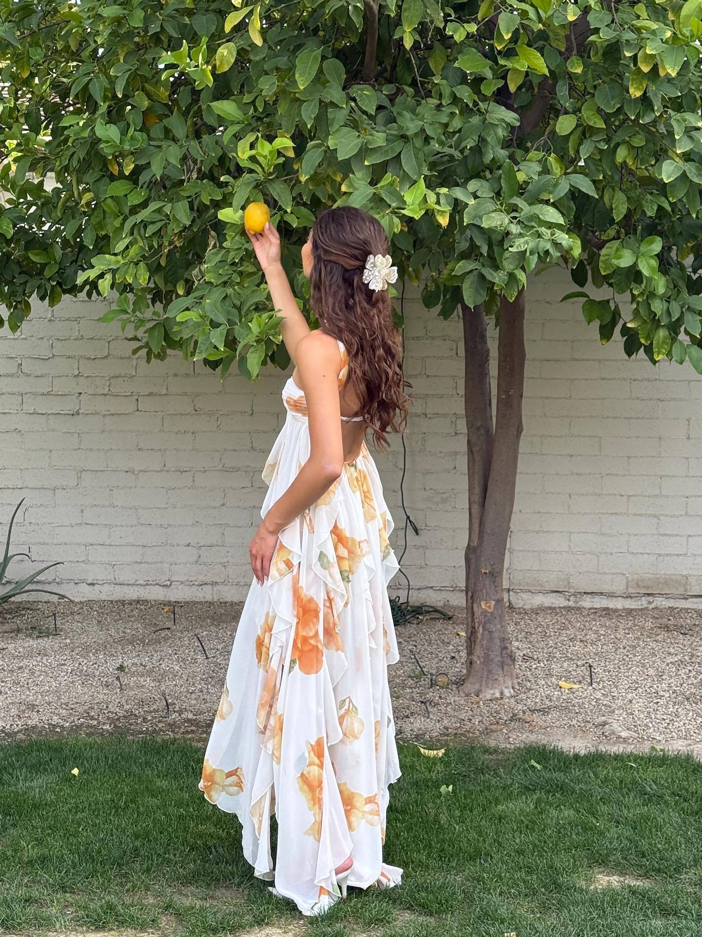 Women's Halter Evening Maxi Dress — detail view
