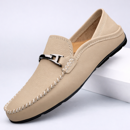 Slip-On Leather Loafers for Men