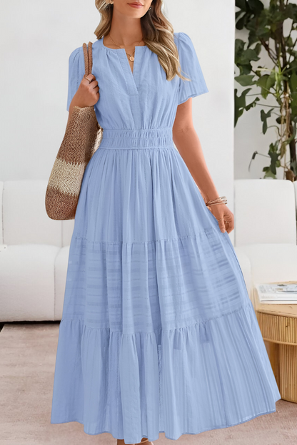 Women's Boho Summer Midi Dress — detail view